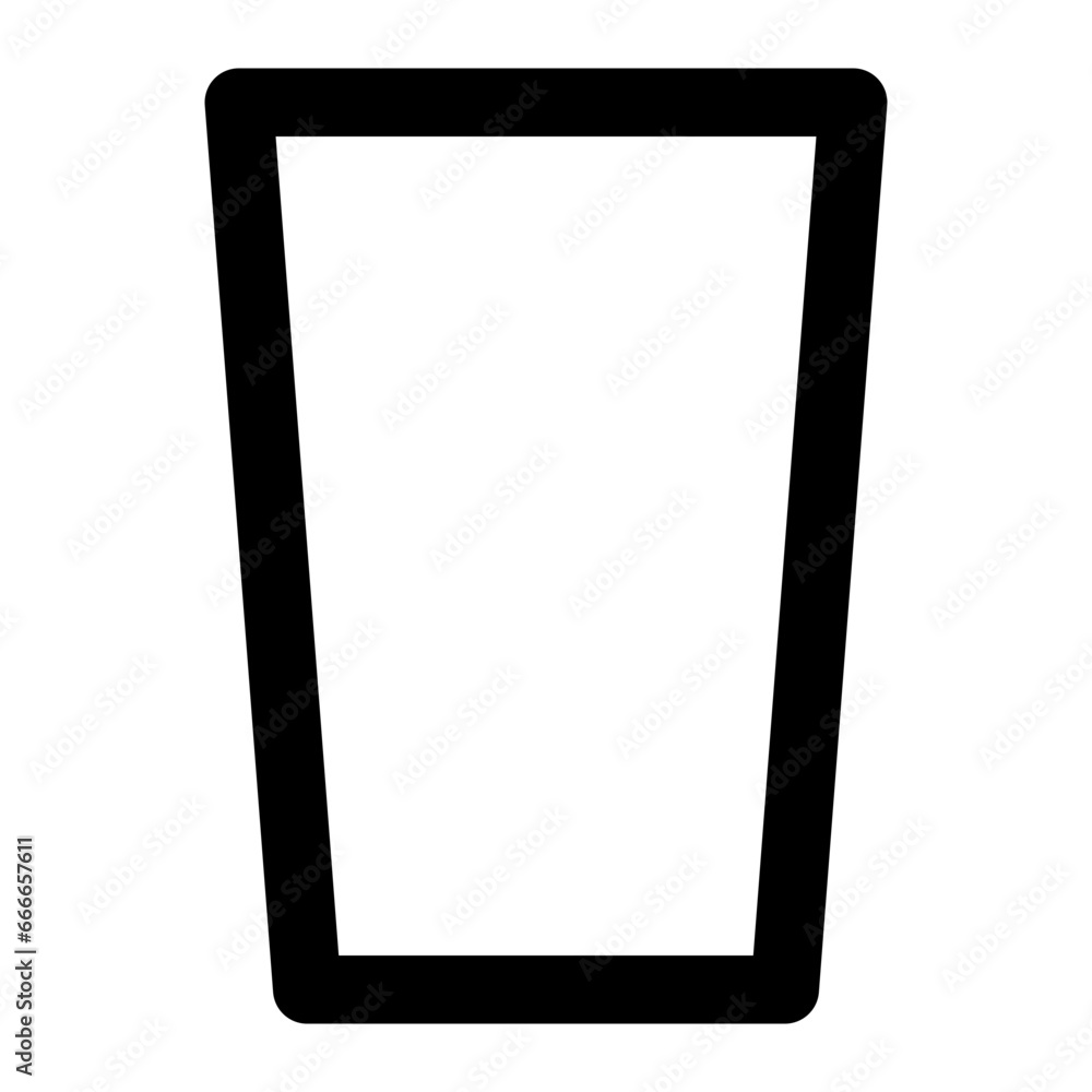 glass line icon glass line icon