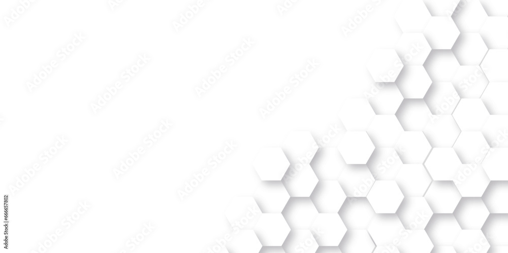 Abstract background with hexagon, modern abstract vector polygonal pattern. Futuristic abstract honeycomb technology white background. Luxury white hexagon pattern. Abstract background with hexagon, modern abstract vector polygonal pattern. Futuristic abstract honeycomb technology white background. Luxury white hexagon pattern.