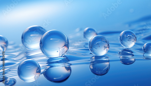 abstract background with bubbles 