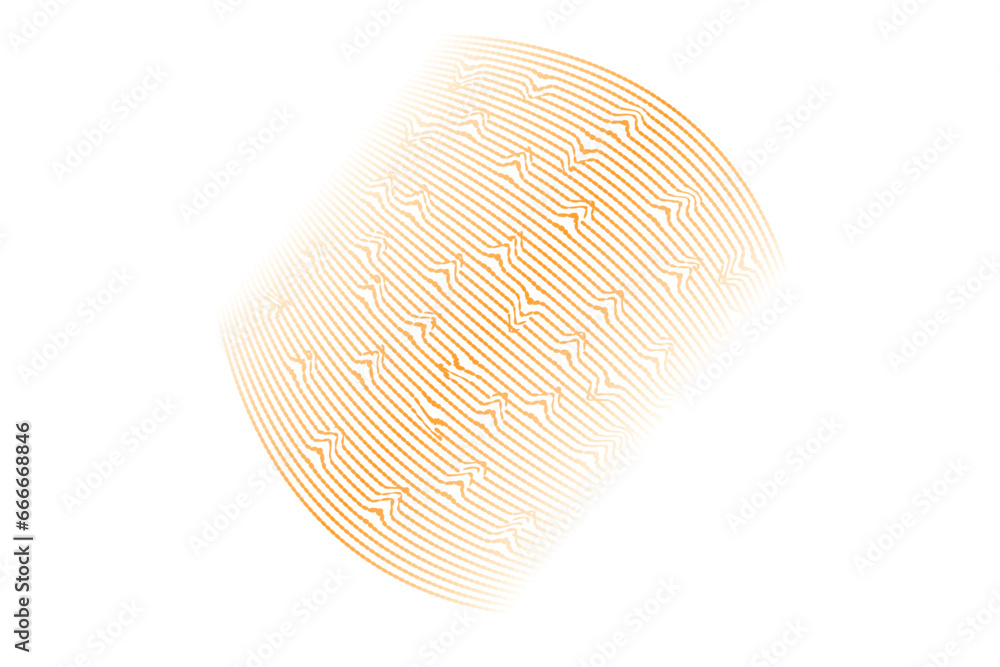 Vector abstract line art wavy flowing isolated on gold background. Vector in concept of technology, science, music, modern. Vector abstract line art wavy flowing isolated on gold background. Vector in concept of technology, science, music, modern.