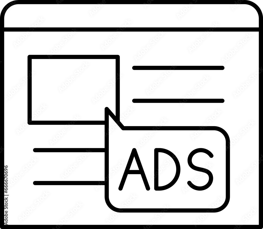 advertising icon advertising icon