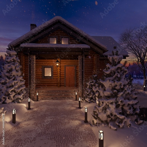house snow