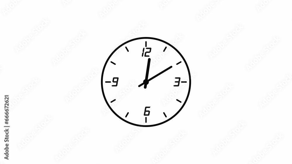 abstract digital analog clock illustration background 4k abstract digital analog clock illustration background 4k