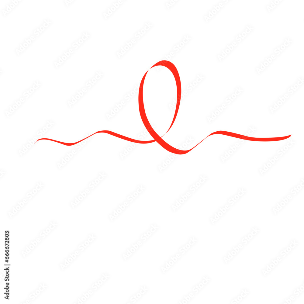 Red ribbon Red ribbon