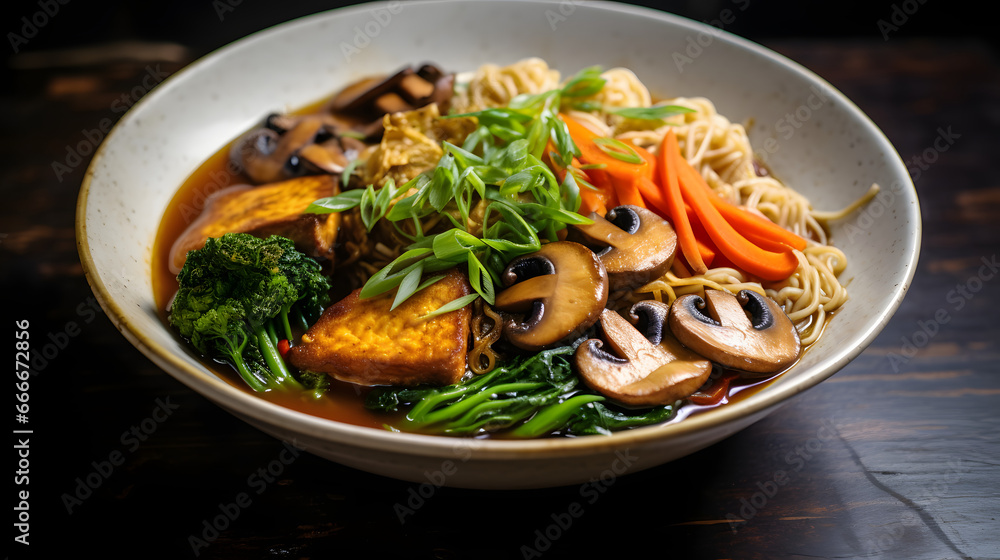 Tasty noodle soup Tasty noodle soup