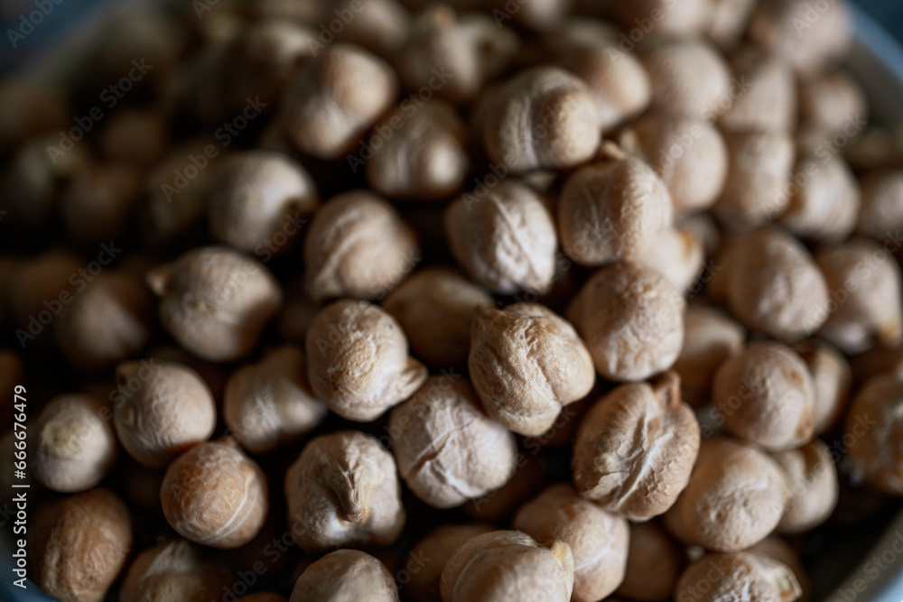 Close up of chickpeas, food background Close up of chickpeas, food background