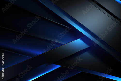abstract blue and black metallic background