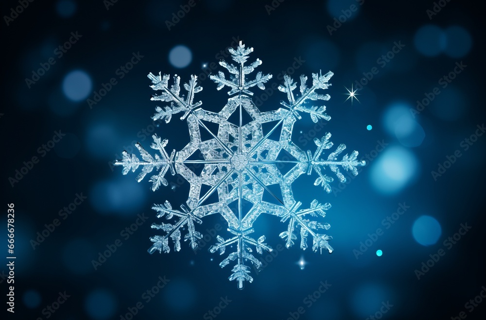 Create snowflakes for fashion house advertising Create snowflakes for fashion house advertising