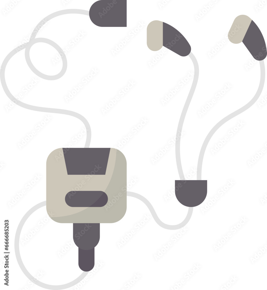 Obraz premium earphone icon