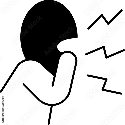 shouting  icon