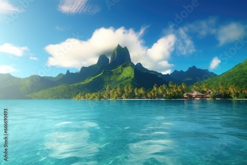 Tahiti romantic holiday destination 