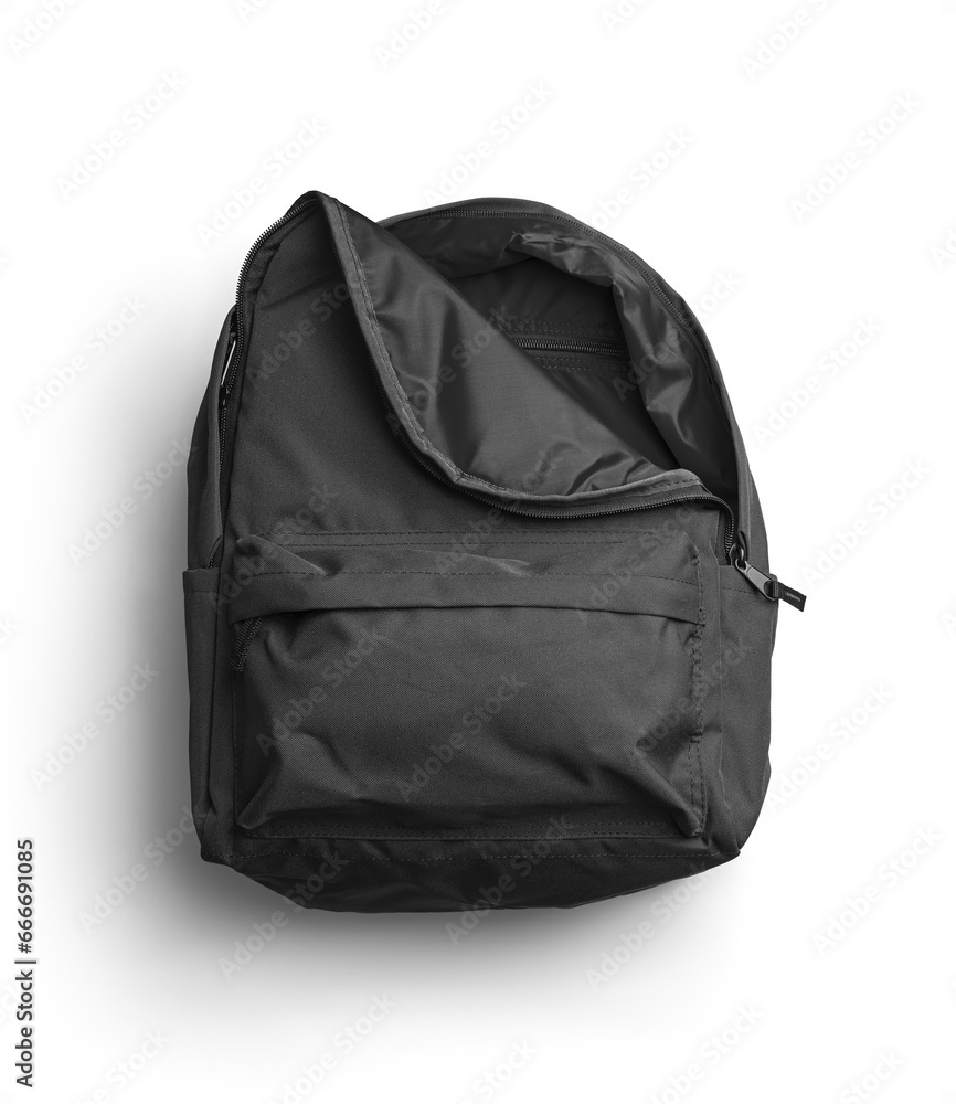 Black Bag Pack Opened Black Bag Pack Opened
