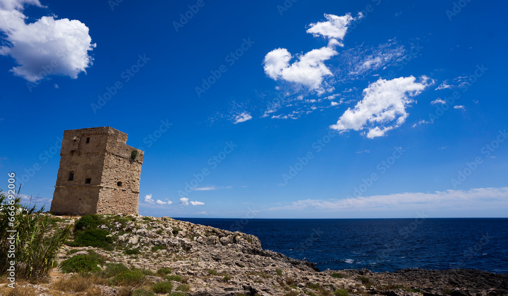 Defensive tower in Puglia, Italy