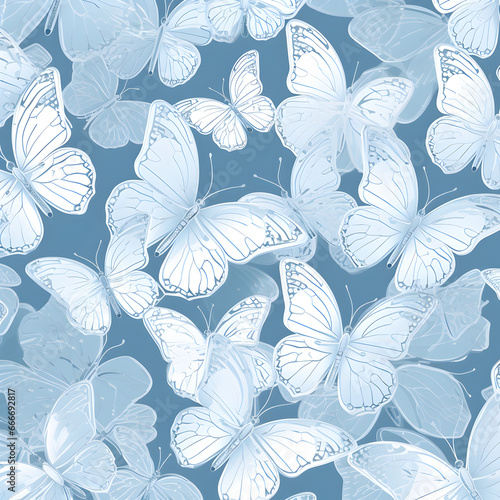 seamless floral pattern,decoration,butterfly,autumn,nature,Ai generated 