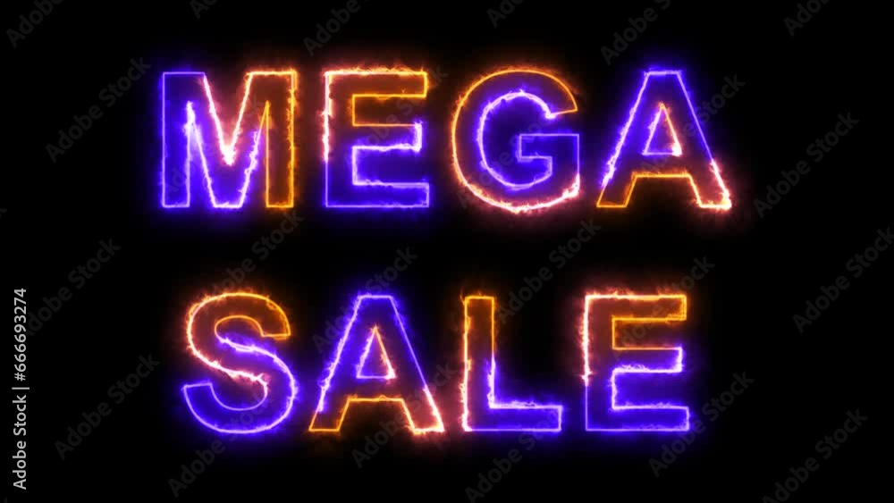 Neon sign animation super sale text icon on a black background. suitable for store or anymore .footage business concept. Neon sign animation super sale text icon on a black background. suitable for store or anymore .footage business concept.