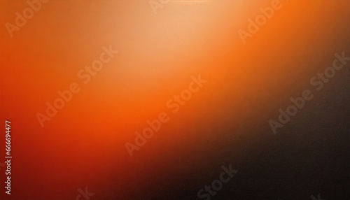 Orange black colors gradient background, grainy texture effect, web banner design