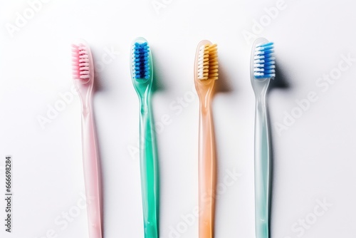 three toothbrushes 