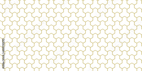 Abstract simple geometric vector seamless pattern with gold line texture on white background. Light modern simple wallpaper, bright tile backdrop, monochrome graphic element 