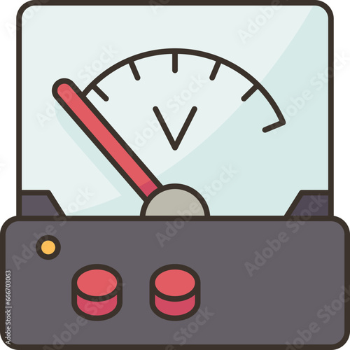 voltmeter  icon photo