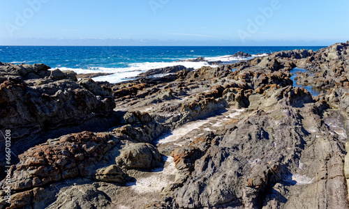 Rock pool coast in Playa del Valle - Fuerteventura © adfoto