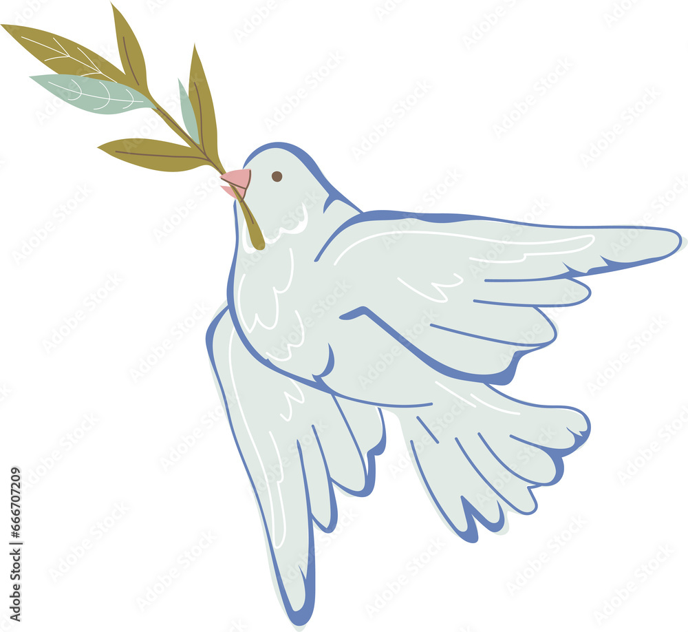 Peace dove symbol. Iconic symbol to promote peace throughout the world. Peace dove symbol. Iconic symbol to promote peace throughout the world.