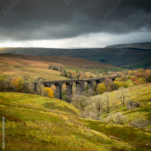 Dent Head Viaduct, Yorkshire Dales, Yorkshire, England photo