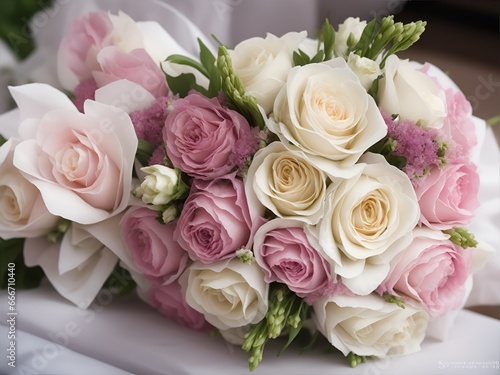 wedding bouquet of roses,Floral Design Day