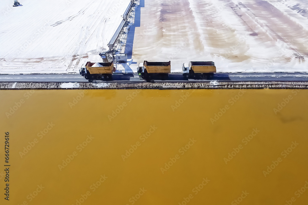 Stockfoto med beskrivningen Huelva, Spain October 21, 2023 Salt