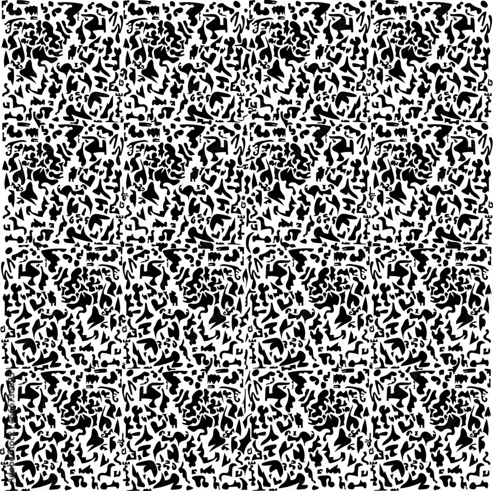 black and white pattern 