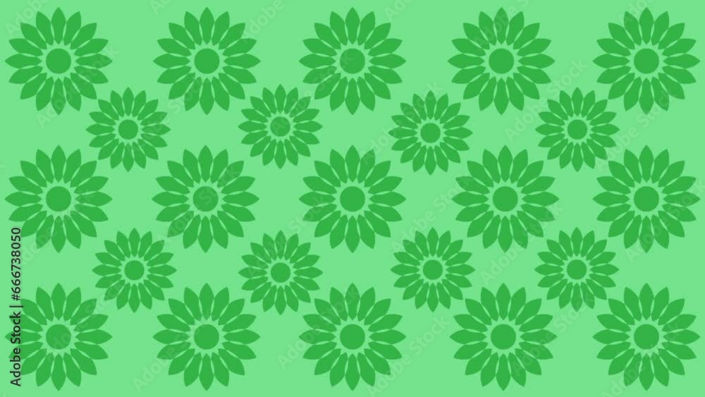 animated background of a rotating abstract flower model three with a green screen animated background of a rotating abstract flower model three with a green screen