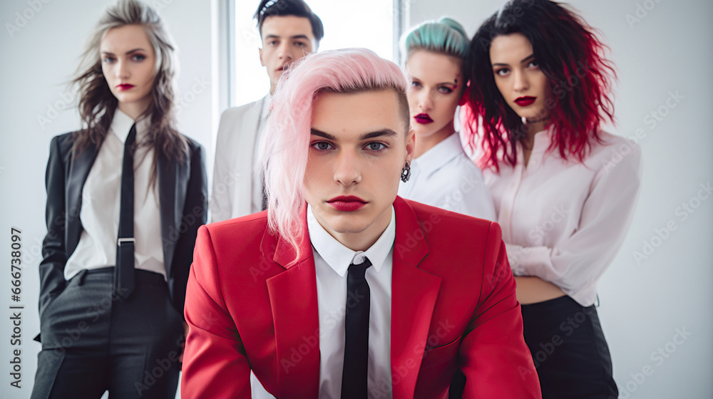 young progressive stylish people, working office young progressive stylish people, working office