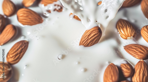 fresh almond milk as alternative to cow milk