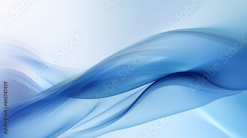 An abstract representation of a turbulent blue wave