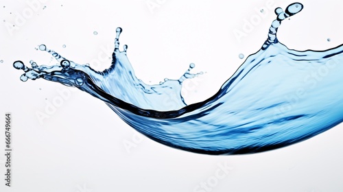 Realistic Liquid water splashes. Realistic water luxury background.