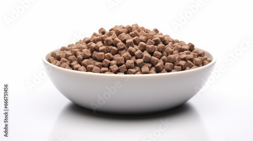 granulated dog food.