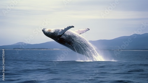 Blue Whale Breaching © Andreas