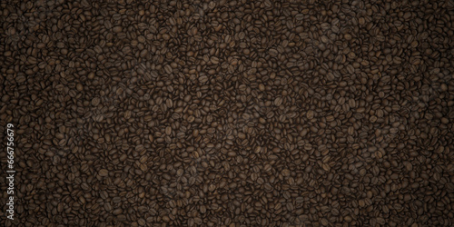 Detailed coffee beans background texture pattern,  roasted coffee product background, brown, dark, high detail 4K resolution, wallpaper, decal. 