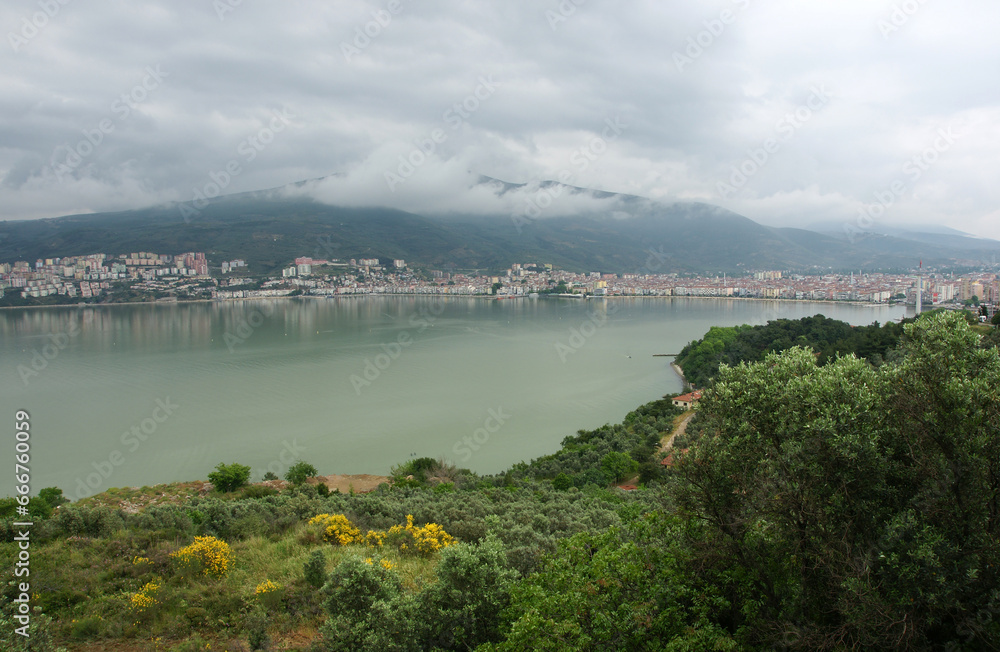 A view from the town of Gemlik in Bursa, Turkey