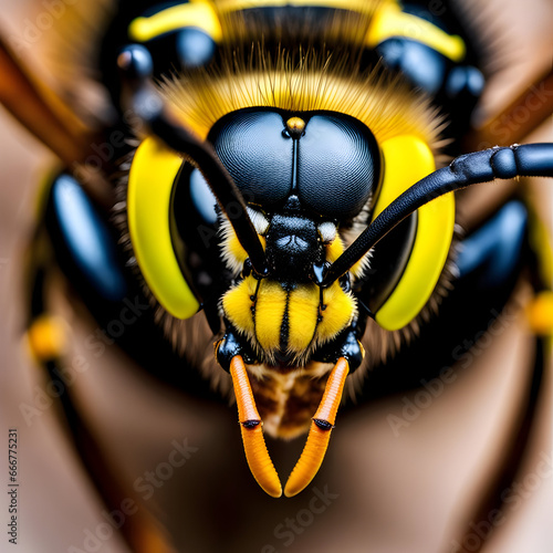 close up of a wasp © Juli