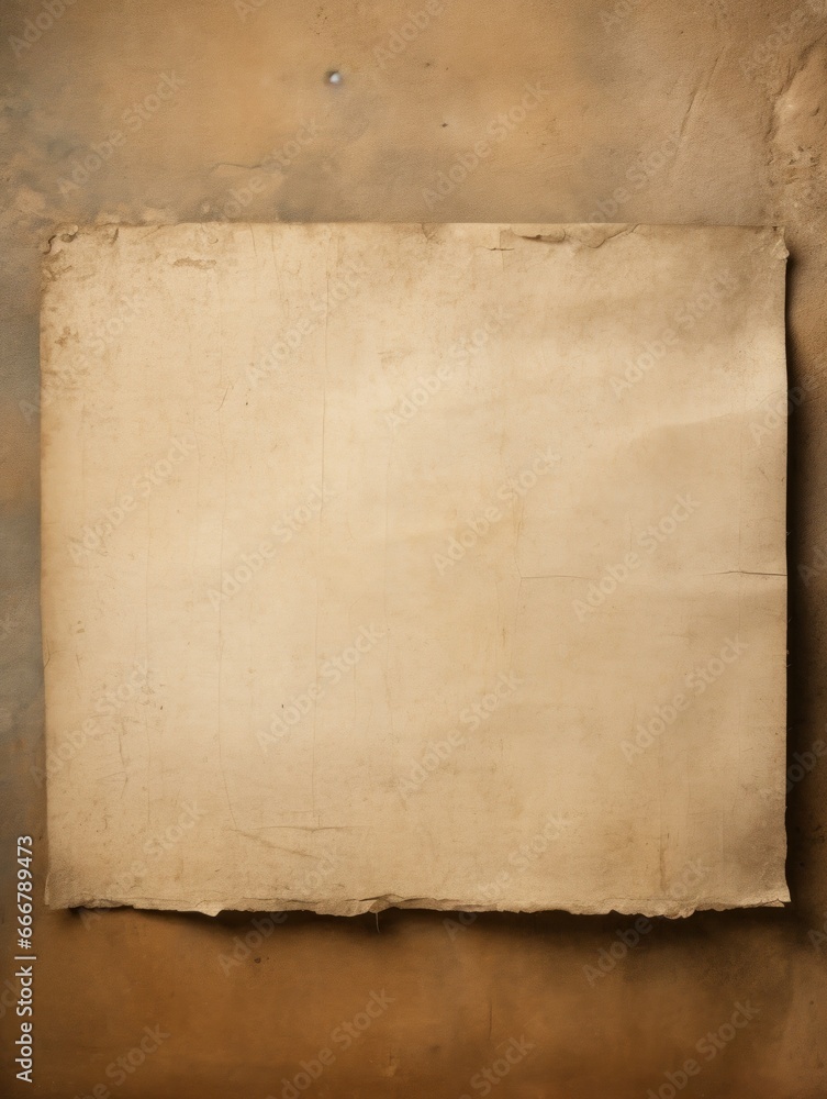empty textured piece of paper for background.