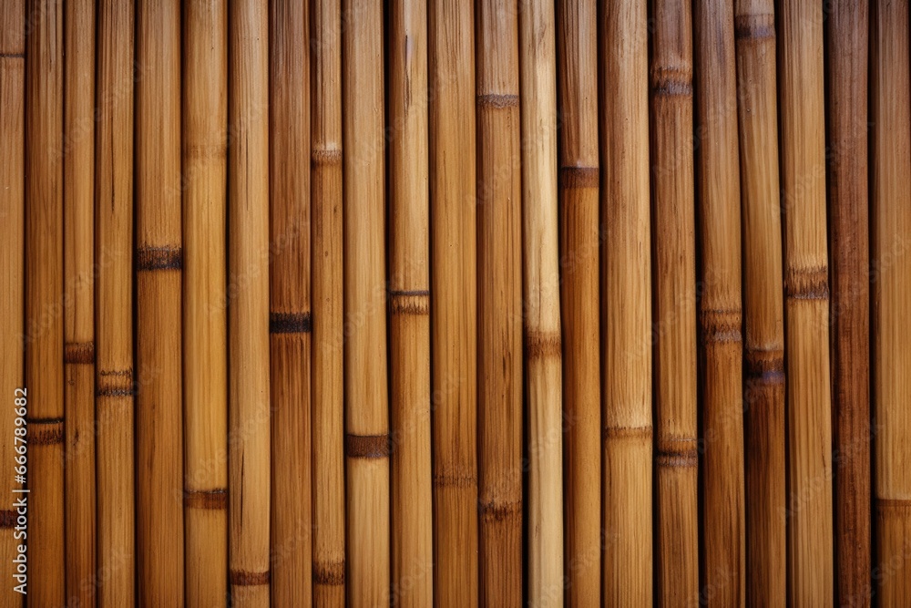 Fototapeta premium A textured background of bamboo wood