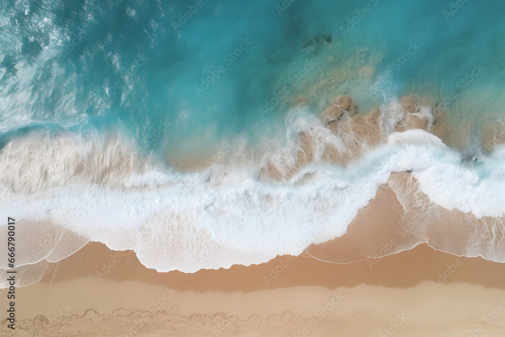 Beach from above - Droneshot . Empty Beach Background Beach from above - Droneshot . Empty Beach Background
