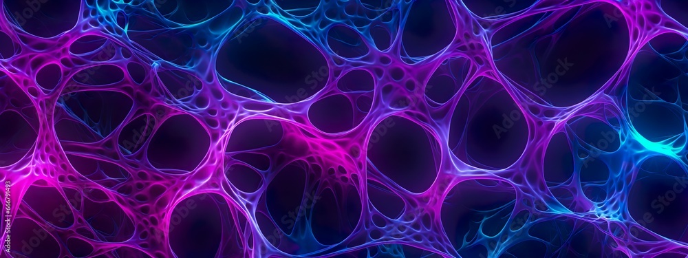 Neon Glow of Abstract Porosity: Vibrant Porous Neon Texture Background Perfect for Web Banners Neon Glow of Abstract Porosity: Vibrant Porous Neon Texture Background Perfect for Web Banners