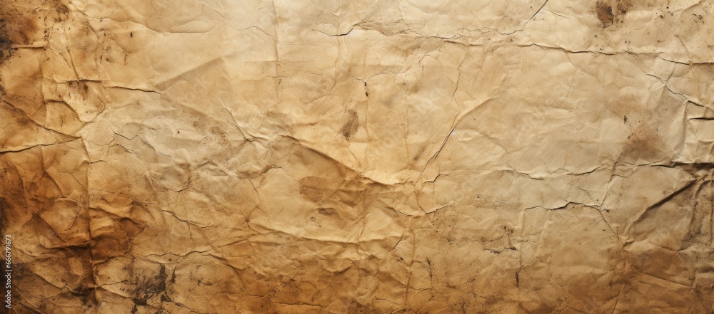 A background that emphasizes the wrinkled texture and vintage ambiance of the aged paper A background that emphasizes the wrinkled texture and vintage ambiance of the aged paper