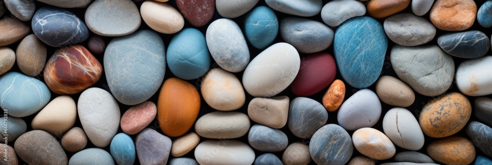 A textured background that showcases the unique feel and appearance of smooth river rocks A textured background that showcases the unique feel and appearance of smooth river rocks