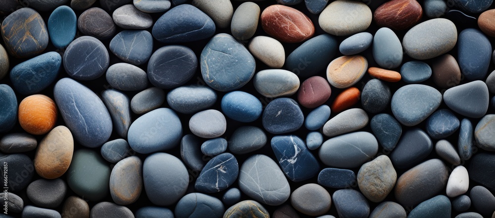 The textured backdrop reveals a surface made up of river stones, which are smooth to the touch The textured backdrop reveals a surface made up of river stones, which are smooth to the touch