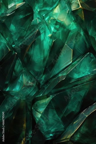 Emerald-Inspired Textured Background Design