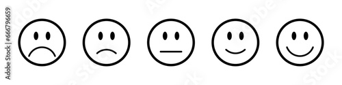 Smiley icon set