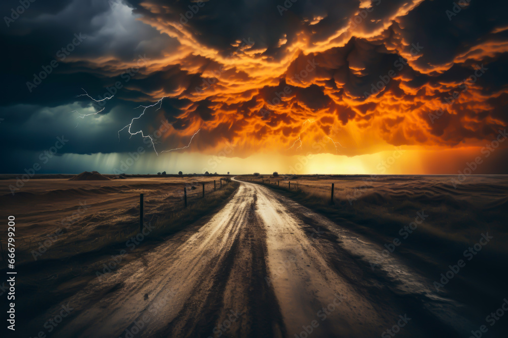 xtreme weather caused by climate change. different types of weather