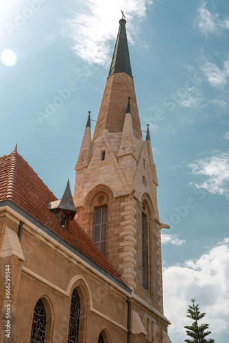 mmanuel Church is a Protestant church in Tel Aviv in Israel photo